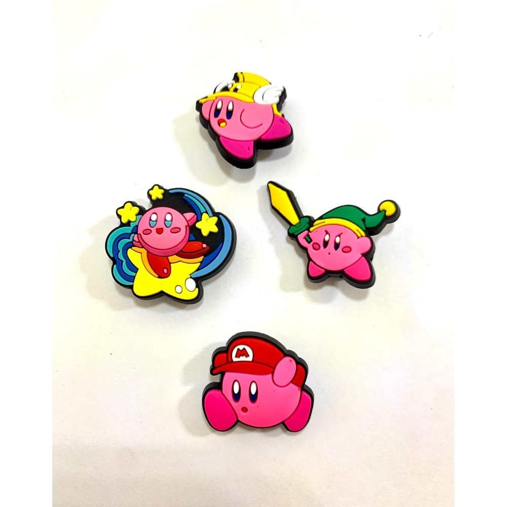 Kirby video game, smash brothers, gamer collectible lot of  4